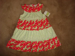 NWT  “LE TOP" TODDLER GIRLS DRESS SIZE 3T POPPY RED NICE QUALITY! THANKS ! - Picture 1 of 7