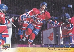 PAUL BYRON 2017-18 17-18 UPPER DECK 1 CANVAS PARALLEL #C45 MONTREAL - Picture 1 of 1