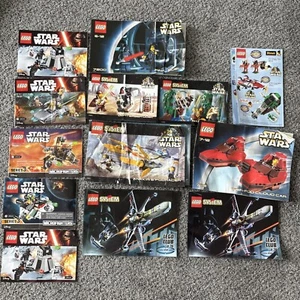 LEGO STAR WARS Manual Lot - Some RETIRED Instructions Books Booklets - LEGO Club - Picture 1 of 8