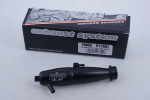 Picco P1-7351 Kit Muffler P1-R Re In-Line Black Modélisme - Photo 1 sur 1