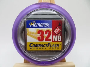 MEMOREX 32MB CompactFlash Memory Card camera card - Picture 1 of 3