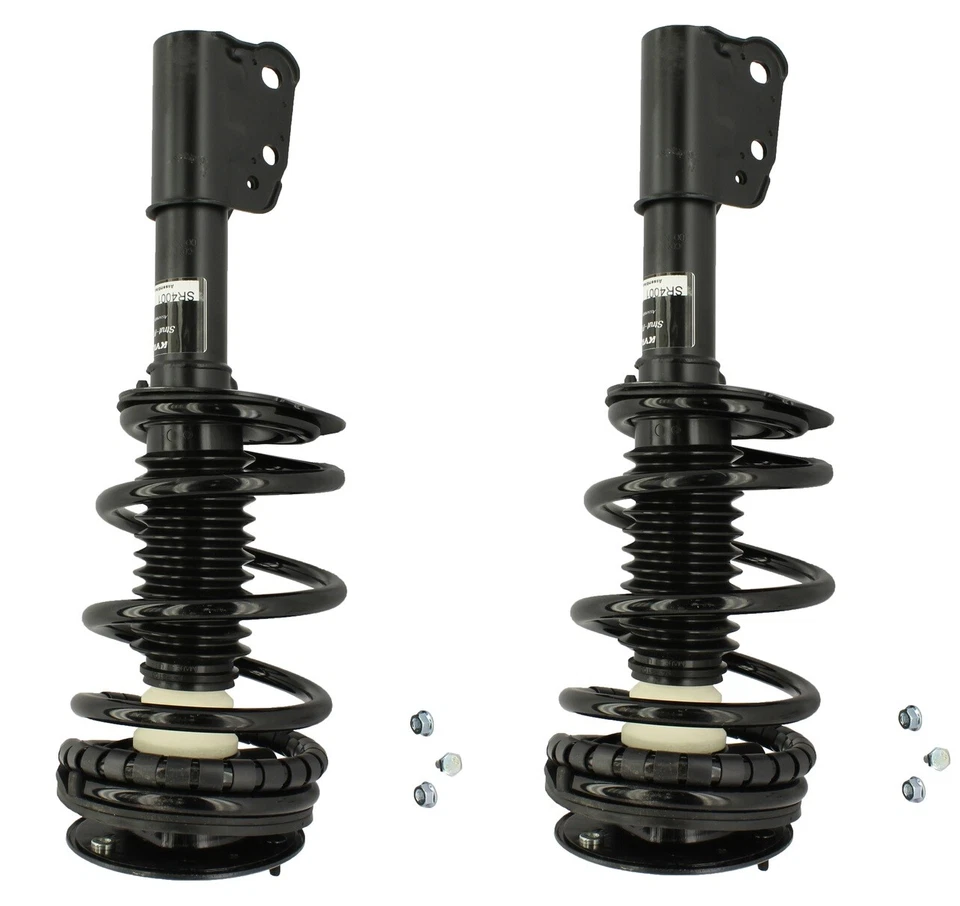 Juego de 2 pares de puntales de suspensión delanteros KYB y kit de resorte helicoidal para Chevy Malibu Foto 1 de 1