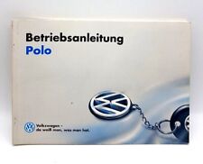 VW Polo Betriebsanleitung Bedienungsanleitung (Ausgabe 01.1995) deutsch