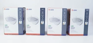 4 Lithonia Lighting 264TNV LED Wall Pack Security Light Bright White - Picture 1 of 13