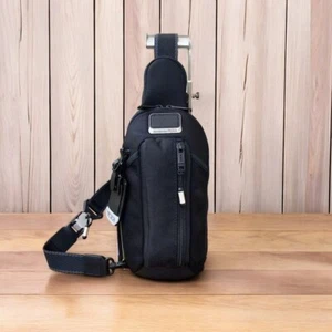 TUMI ALPHA BRAVO Esports Pro Sling Crossbody Bag Black Outlet products #882 - Picture 1 of 9