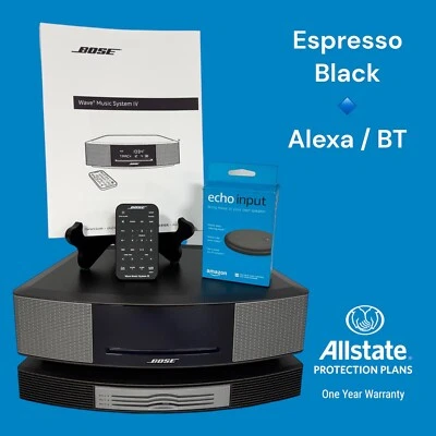 ✅ MINT Bose Wave Music System IV, Espresso, 3 Disc Multi-CD Changer, ALEXA / BT - Image 1 of 4