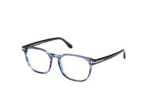 TOM FORD Sunglasses FT5868-B 092 Blu Man - Picture 1 of 4