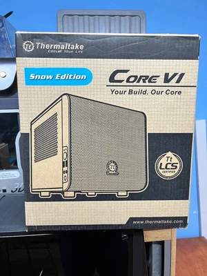 Thermaltake Core V1 Snow Computer Case - White - Image 1 of 2