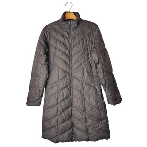 Abrigo Patagonia Mujer Medio Marrón Acolchado Abajo Aislado Puffer Chaqueta Gorpcore - Imagen 1 de 14