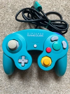 *Official* Nintendo Gamecube Controller Emerald Green/Blue VGC **FULLY TESTED** - Picture 1 of 6