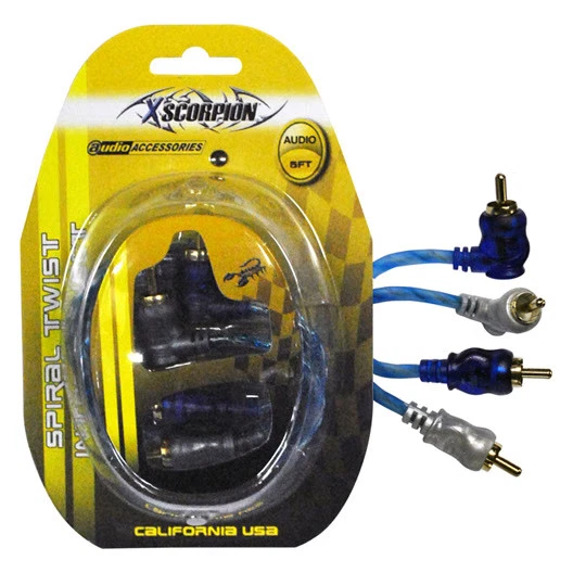 XScorpion 6-Foot Right Angle Triple Shielded RCA Cable - Expert Link Series - Image 1 of 1