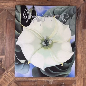 ONE HUNDRED FLOWERS by Georgia O'Keeffe. 1987 1st Edition Hardcover XL Book - Picture 1 of 15