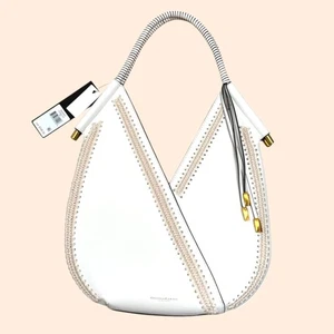 Donna Karan Baldwin Crochet Shoulder Bag - Picture 1 of 9