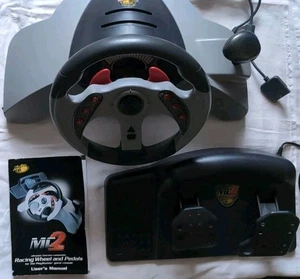 MadCatz MC2 Racing Wheel & Pedals for PlayStation - Untested for Spares/Repairs - Picture 1 of 5