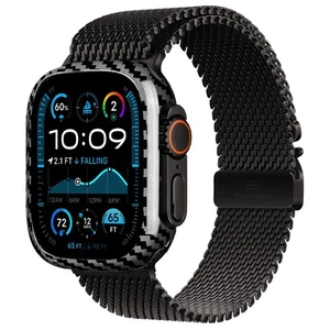 Apple Watch Boîtier en fibre de carbone véritable - Photo 1 sur 10