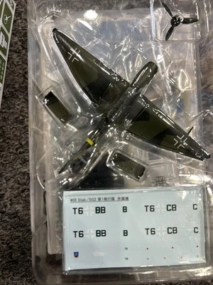 MAS 1:144 Dive Bomber German Junkers Stuka Ju87 G-2 Stab./SG2 WWII (2B) - Image 1 of 2