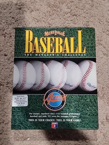 Micro League Baseball The Managers Challenge PC Game For IBM/Tandy NEW!!! - Picture 1 of 4