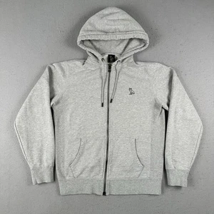 OVO October’s Very Own Hoodie Mens Small Gray Full Zip Drake Owl Logo - Picture 1 of 24