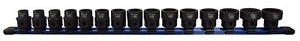 Astro Pneumatic 78215 Metric 1/2" Drive Low Profile Nano Impact Sockets 15pc - Picture 1 of 2