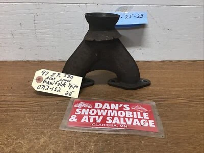 Colector tubo escape Y # 0712-132 Arctic Cat 1997 ZR 580 moto de nieve Foto 1 de 4