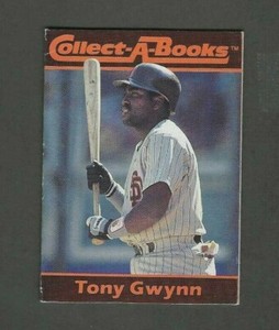 1990 COLLECT-A-BOOKS TONY GWYNN #17 OF 36 SAN DIEGO PADRES