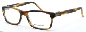 ROBERT MARC 831-186M Matte Brown Horn Rectangular Full Rim Eyeglasses 52-18-140 - Picture 1 of 6