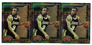 NICK VAN EXEL ROOKIE 3 CARD LOT 1993-94 TOPPS FINEST 50 LOS ANGELES LAKERS - Picture 1 of 1