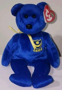 NMT* Ty Beanie Baby POMPEY Bear UK Portsmouth Football Club PFC Exclusive MWNMT - Picture 1 of 8