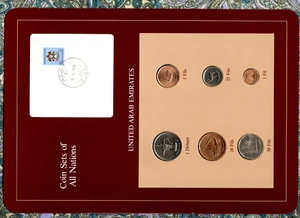 Coin Sets of All Nations UAE United Arab Emirates UNC 1973-1986 1 Fil 1975 - Picture 1 of 4