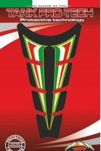 MOTO GUZZI ITALIAN FLAG GRAND PRIX GP2 MOTORCYCLE TANK PAD PROTECTOR MADE ITALY - Picture 1 of 4