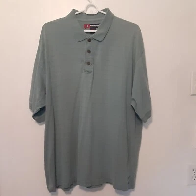 Reel Legends Polo Shirt Adult Mens XL Blue Short Sleeve Outdoors Fishing - Image 1 of 4