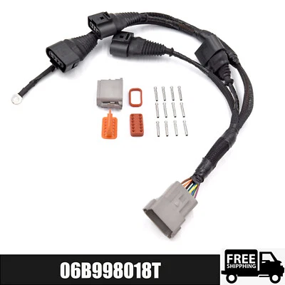 Arnés de cableado de bobina de encendido para 97-05 Audi TT A4 B5 Jetta 1.8T 06B998018T Foto 1 de 4