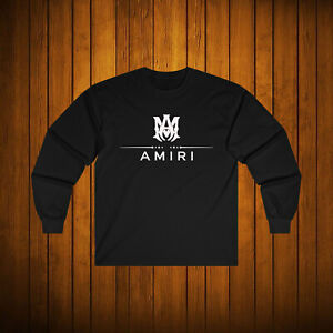 05 Amiri Core Logo iyeng MENs black white t shirt UNISEX