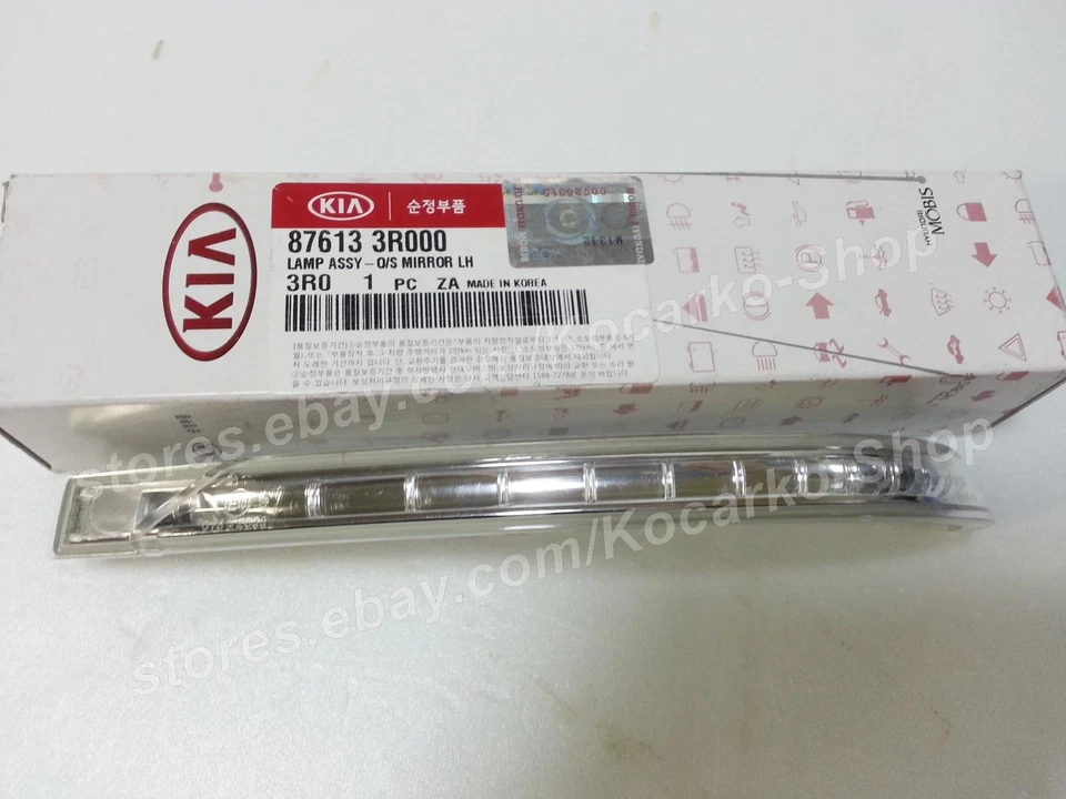 Lámpara repetidora de señal de giro LED espejo OEM lado izquierdo para KIA K7 Cadenza 2010-2012 Foto 1 de 1