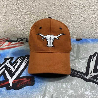 University of Texas Longhorns Zephyr Fitted Cap Orange 6 7/8 - Image 1 of 4
