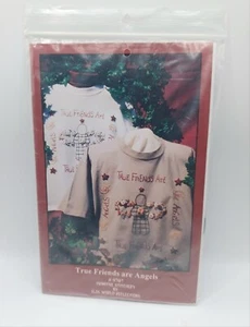Primitive Stitchery by World Reflections Kit True Friends Are Angels #9707 - Bild 1 von 4
