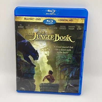 The Jungle Book (Blu-ray/DVD, 2016, 2-Disc Set, No Digital Copy) (B1.H) - Image 1 of 4