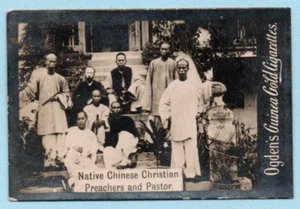 Cigarette card Ogden's Guinea Gold native Chinese Christian Preachers and Pastor - Picture 1 of 1