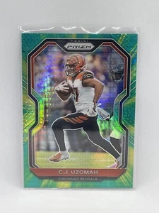 2020 Panini Prizm C.J Uzomah Hyper Prizm /175 Bengals - Picture 1 of 2