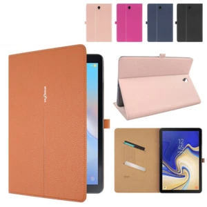 For Samsung Galaxy Tab A 10.5 SM-T590/T595 Case,Smart Premium Leather Slim Cover - Picture 1 of 37