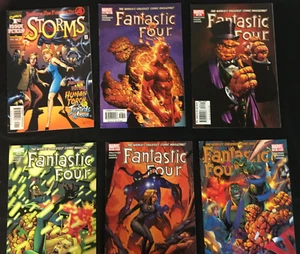 Konvolut 6 Fantastic Four Comics plus Vor den Fantastischen Vier um 2005-2006 - Bild 1 von 7