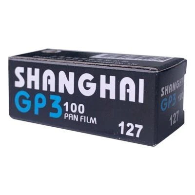 Shanghai GP3 127 Black &amp; White B/W ISO 100 Roll Film Negative Fresh Date - Image 1 of 4