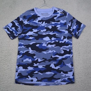 Municipal Sport Utility Gear T-Shirt Enduro Stretch Mens Medium Blue Camouflage - Picture 1 of 7