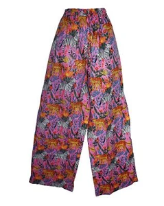 New Fair Trade Indian Cotton Trousers 8 10 12 14 16 18 20 22 Hippy Boho Ethnic - Picture 1 of 3
