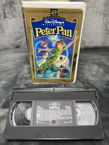 Disney's Peter Pan 45th Anniversary Fully Restored Limited Edition VHS - Picture 1 of 7