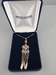 Montana Silversmiths Pendant - ROSE BUBBLE - Picture 1 of 5