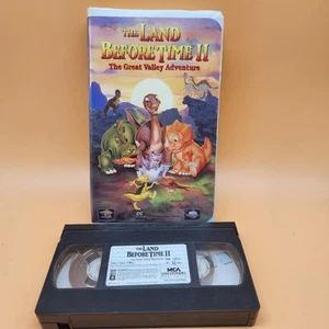 The Land Before Time II VHS (1994) The Great Valley Adventure MCA Clamshell - Picture 1 of 9