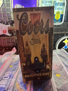 COORS  Banquet Wall-mounted Bottle Openers man cave wall decor firefighter - Picture 1 of 8