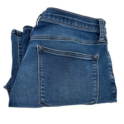 J Crew Jeans Womens 31 (32x26 ACTUAL) High Rise Skinny Ankle Blue Denim Jegging - Image 1 of 4