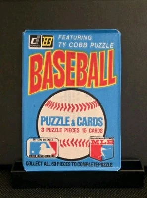 TONY GWYNN, RYNE SANDBERG, WADE BOGS Posibles RC ● 1983 Donruss Wax Pack ●  Foto 1 de 3